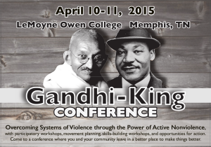 2015 Gandhi-King Conference to explore stubborn racial disparities – Commercial Appeal
